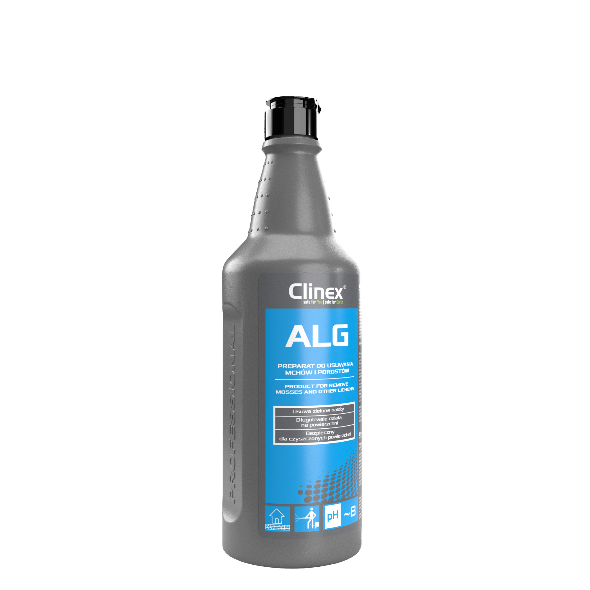 CLINEX ALG 1L preparat do usuwania mchów porostów glonów 77-924