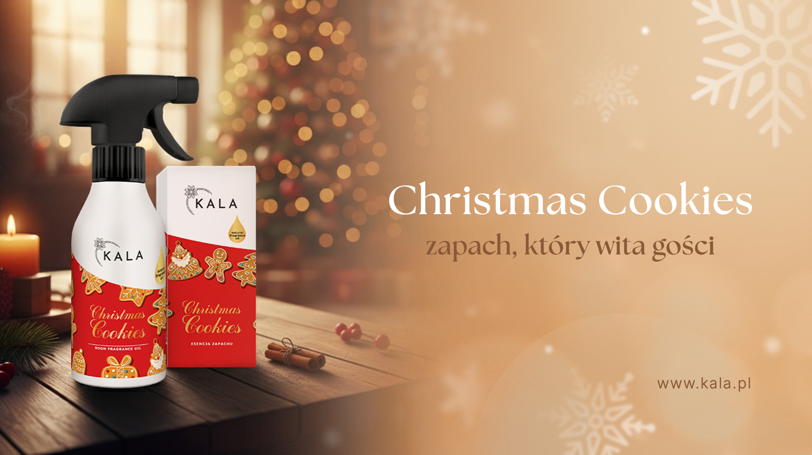 KALA CHANTI Christmas Cookies 250ML olejek zapachowy 587036766_1161454075964775_7697114798017217247_n