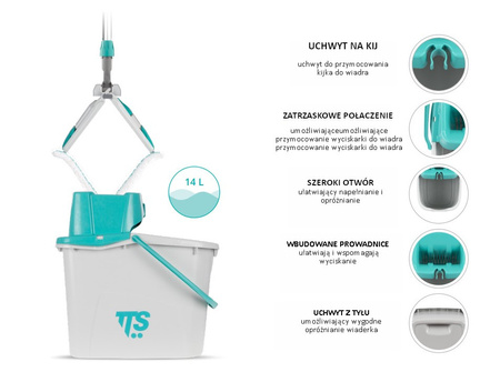 TTS UNI JUNIOR zestaw z kijem 140cm