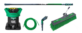 UNGER HydroPower® Ultra S + nLITE® mycie wodą demineralizowaną