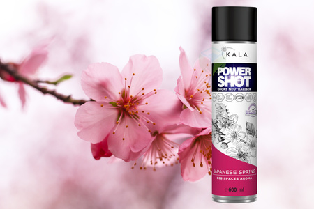 KALA POWER SHOT JAPANESE SPRING 600ML neutralizator zapachów