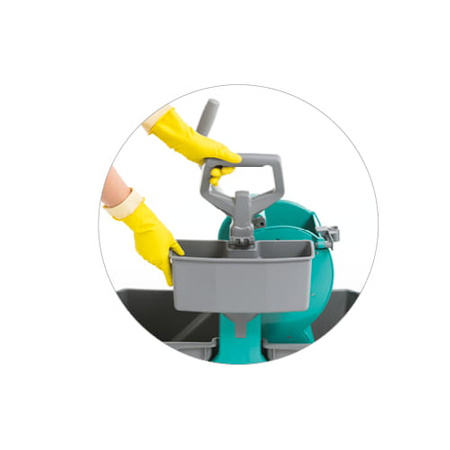 TTS NICKITA 2x15L wózek sprzątający zestaw dwuwiaderkowy