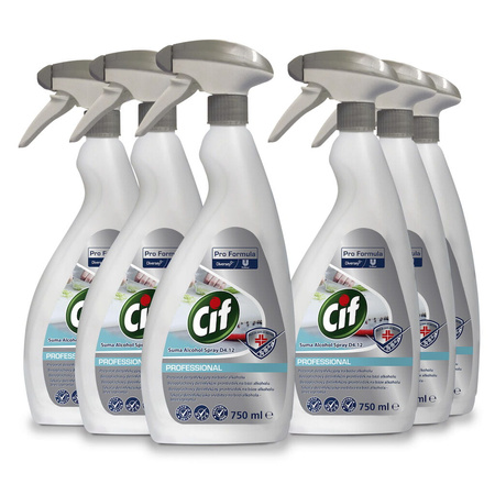 CIF PF ALCOHOL SPRAY 750ML do dezynfekcji