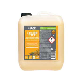 CLINEX TEXTILE EXT 5L płyn do ekstrakcyjnego prania dywanów i tapicerki