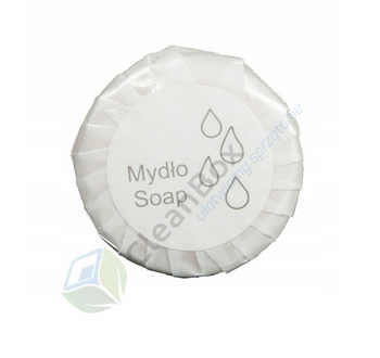 GREEN TEA mydełko hotelowe 15g okrągłe - 100 sztuk