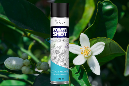 KALA POWER SHOT CITRUS FLOWER 600ML neutralizator zapachów