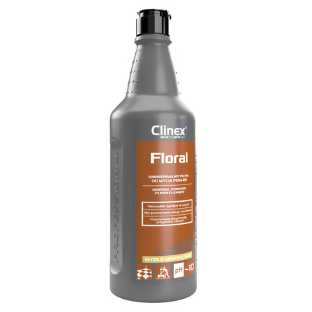 CLINEX FLORAL MYDŁO MARSYLSKIE 1L uniwersalny płyn do mycia podłóg