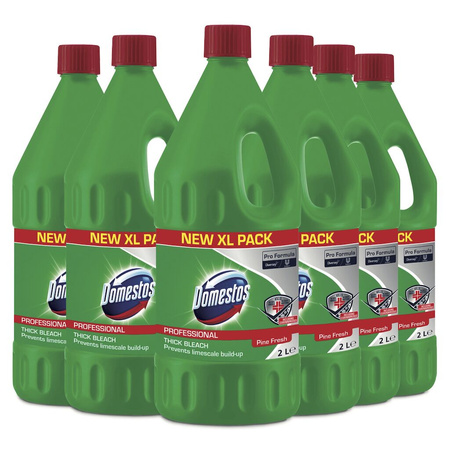 DOMESTOS PF PINE FRESH 2L zagęszczony płyn do czyszczenia i dezynfekcji toalet