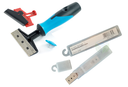 MOERMAN SKROBAK 10CM Z RĄCZKĄ do czyszczenia okien