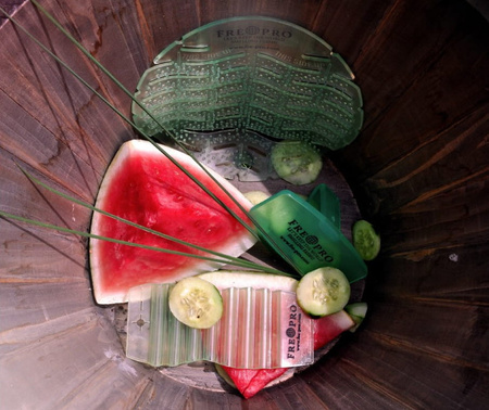 FRE PRO BOWL CLIP OGÓREK/MELON zawieszka zapachowa do WC