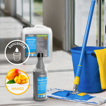 CLINEX MULTI CLEAN MANGO 1L uniwersalny środek do mycia powierzchni wodoodpornych