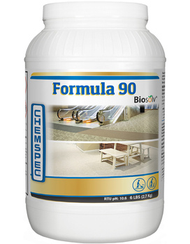 CHEMSPEC FORMULA 90 2,72KG super wydajny proszek do czyszczenia mocno zabrudzonych dywanów.