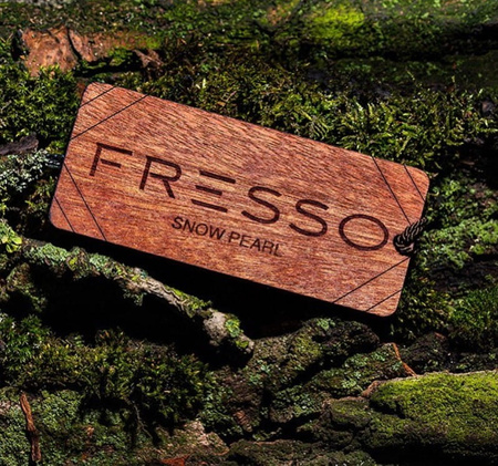 FRESSO SNOW PEARL zawieszka zapachowa drewniana