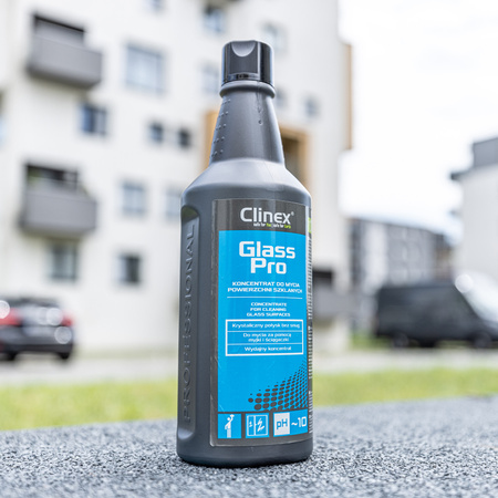 CLINEX GLASS PRO 1L koncentrat do mycia powierzchni szklanych