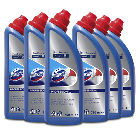 DOMESTOS PF GROUT CLEANER 750ML czyszczenie fug usuwa pleśń