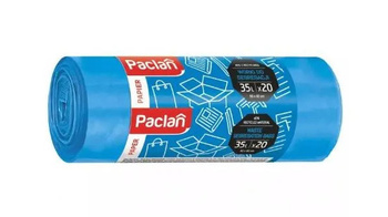 PACLAN WORKI DO SEGREGACJI 35L worki niebieskie do segregacji papieru