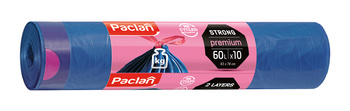 PACLAN PREMIUM STRONG 60L worki na śmieci z taśmą