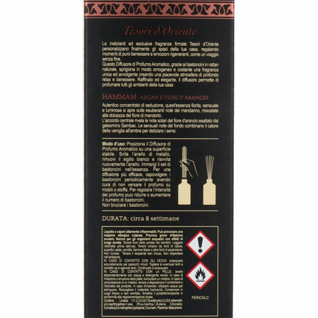 TESORI d'ORIENTE HAMMAM 200ML patyczki zapachowe