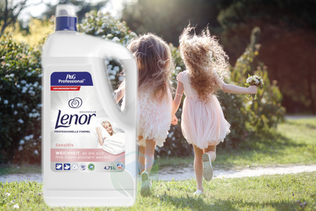 LENOR SENSITIVE 4,75l płyn do płukania delikatny