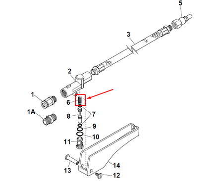Santoemma Sprężyna do tłoczka zaworu