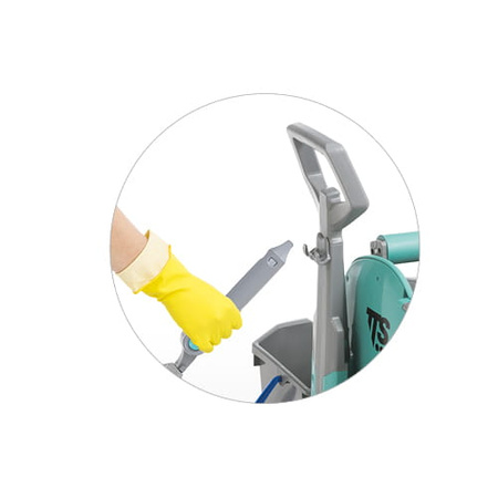 TTS NICKITA 2x15L wózek sprzątający zestaw dwuwiaderkowy