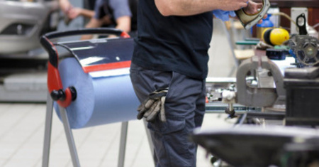 CZYŚCIWO BLUE przemysłowe bezpyłowe celuloza