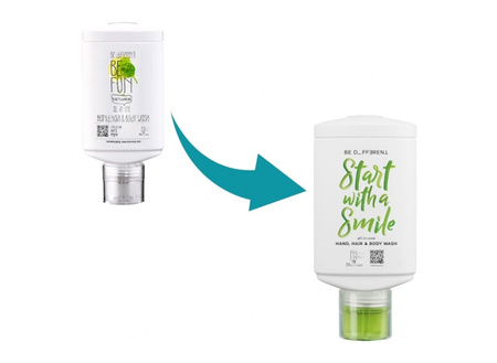 BE DIFFERENT ŻEL DO MYCIA RĄK WŁOSÓW I CIAŁA - 330ML