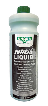 UNGER ERGO TEC NINJA LIQUID 1L skoncentrowane mydło do mycia okien