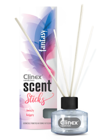  Clinex Scent scent  Fantasy -patyczki zapachowe neutralizujące zapachy