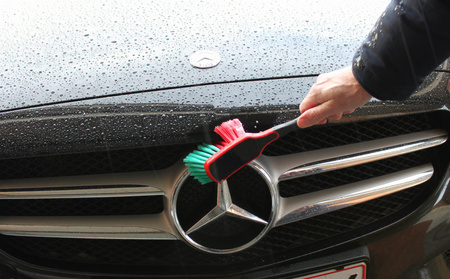 VIKAN 525252 SZCZOTKA Z GUMOWYM RANTEM DO FELG