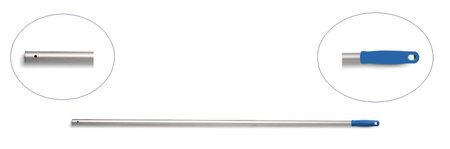 TTS KIJ 140CM NIEBIESKI, aluminiowy do stelaży mopów ściągaczy