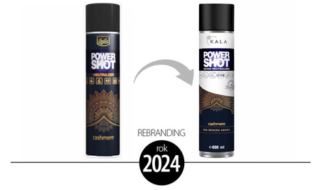 KALA POWER SHOT CASHMERE 600ML neutralizator zapachów