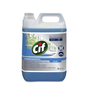 CIF PF GLASS & MULTI SURFACE CLEANER 5L płyn do mycia powierzchni szklanych