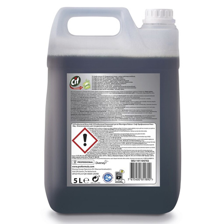 CIF PF RINSE AID 5L płyn do płyn do nabłyszczania naczyń