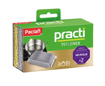 PACLAN PRACTI TEFLONEX 2SZT. zmywak kuchenny