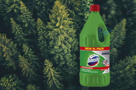 DOMESTOS PF PINE FRESH 2L zagęszczony płyn do czyszczenia i dezynfekcji toalet