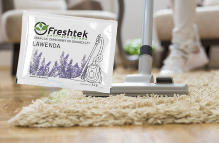 FRESHTEK GRANULKI LAWENDA granulki zapachowe do odkurzaczy