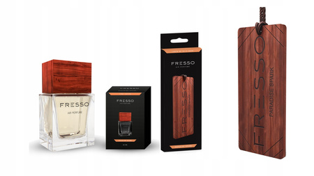 FRESSO ZESTAW DARK DELIGHT zawieszka + perfumy