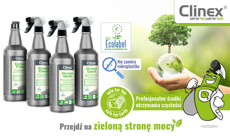CLINEX GREEN SANIT 1L ekologiczny preparat do mycia sanitariatów