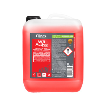 CLINEX W3 ACTIVE SHIELD 5L produkt do mycia sanitariatów z aktywną ochroną polimerową