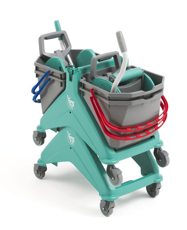 TTS NICKITA 2x15L wózek sprzątający zestaw dwuwiaderkowy