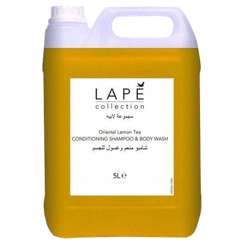 LAPĒ S&BW ORIENTAL LEMON TEA 5L szampon odżywka i żel pod prysznic