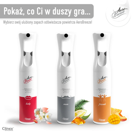 CLINEX AERO BREEZE FRIENDS 290ml odświeżacz mgiełka
