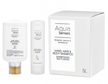 AQUA SENSES ŻEL DO MYCIA RĄK, WŁOSÓW I CIAŁA 330ML