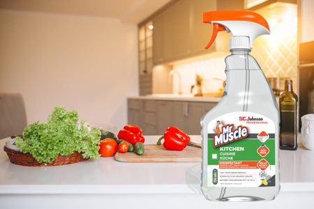 MR MUSCLE KITCHEN 750ML odtłuszczający spray do kuchni