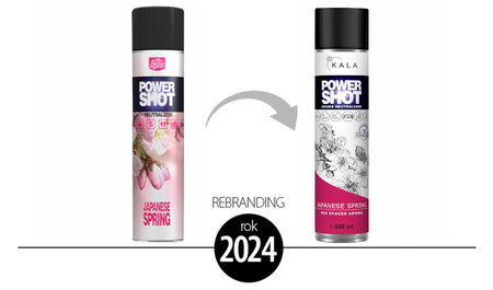 KALA POWER SHOT JAPANESE SPRING 600ML neutralizator zapachów