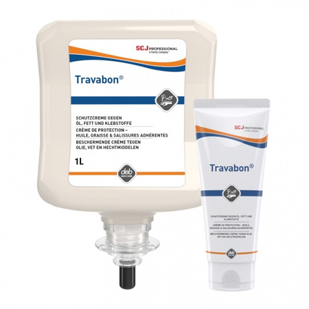 TRAVABON® ZEST. krem ochronny na oleje, smary i kleje DOZOWNIK GRATIS