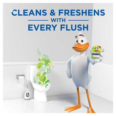 DUCK FRESH DISCS LIME ZESTAW START żelowy krążek do toalety