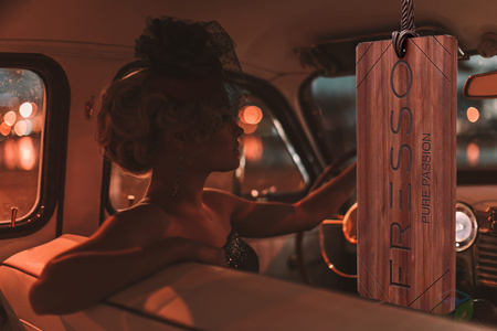 FRESSO PURE PASSION zawieszka zapachowa drewniana