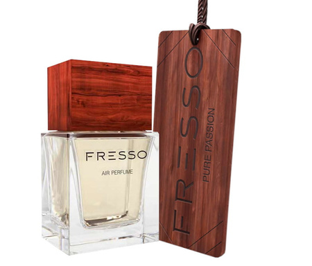 FRESSO Pure Passion Zawieszka + Perfumy do samochodu 